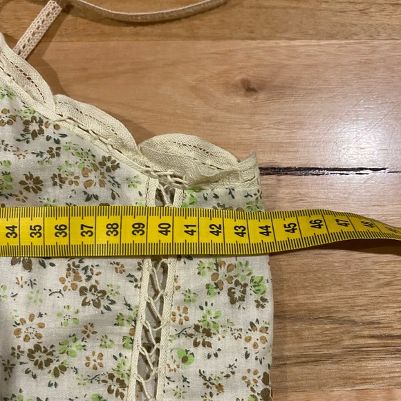 Binny paisley yellow lace maxi dress size 10 - Picture 7 of 8